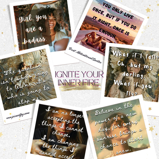 Ignite Your Inner Fire Magnets - 6 Pcs