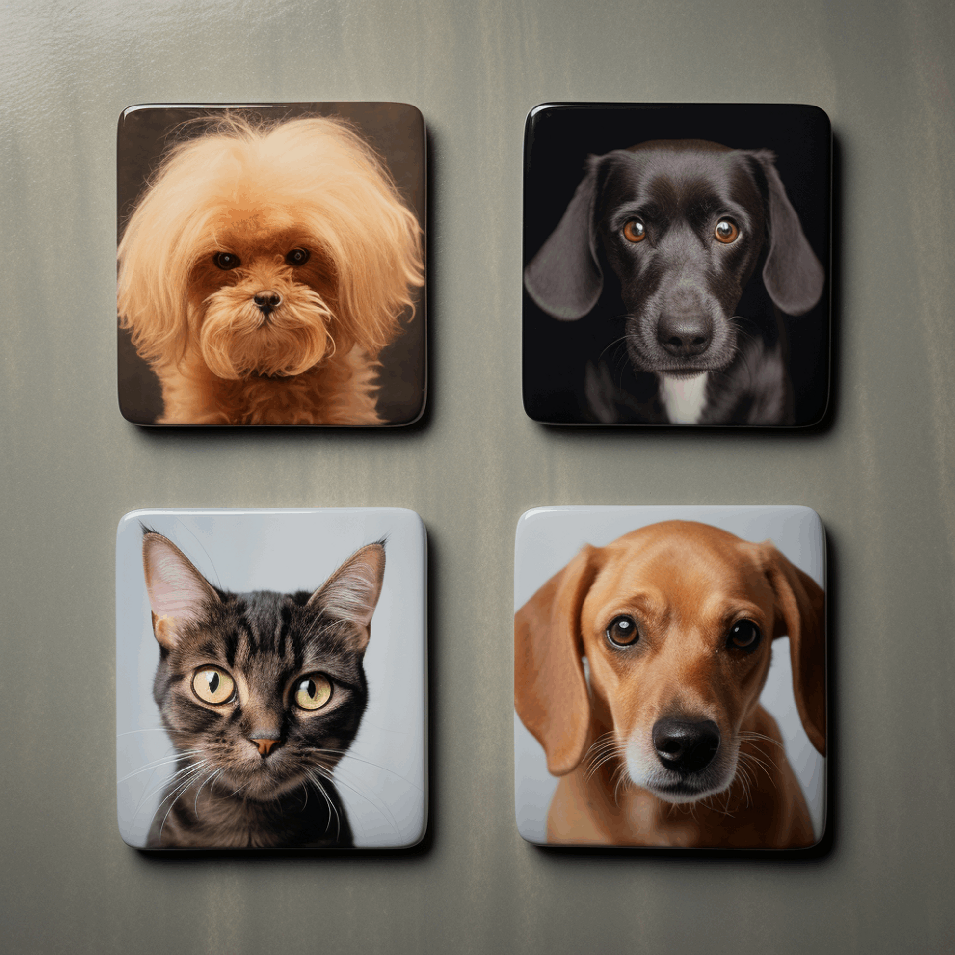 Premium Custom Photo Magnets - 6 pcs